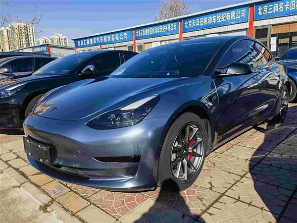 Model 3 2021款 改款 标准续航后驱升级版 3D1
