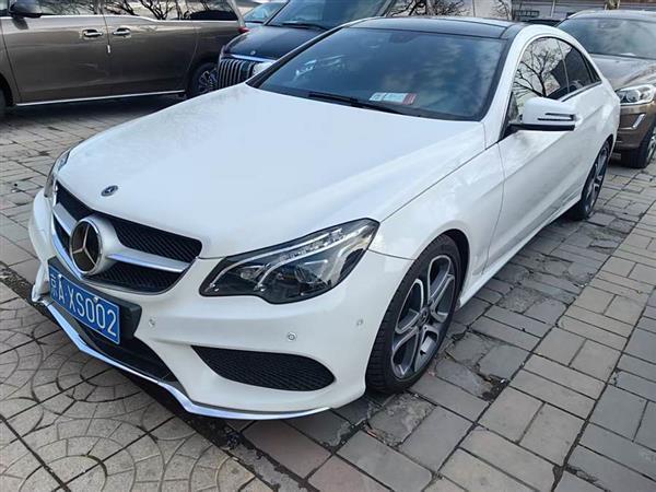 奔驰E级(进口) 2014款 E 260 轿跑版