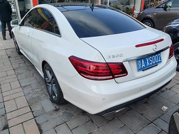 奔驰E级(进口) 2014款 E 260 轿跑版