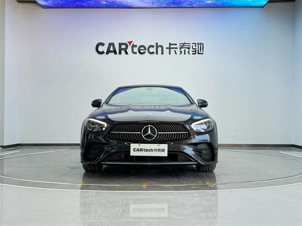 奔驰E级(进口) 2023款 改款 E 260 敞篷轿跑车