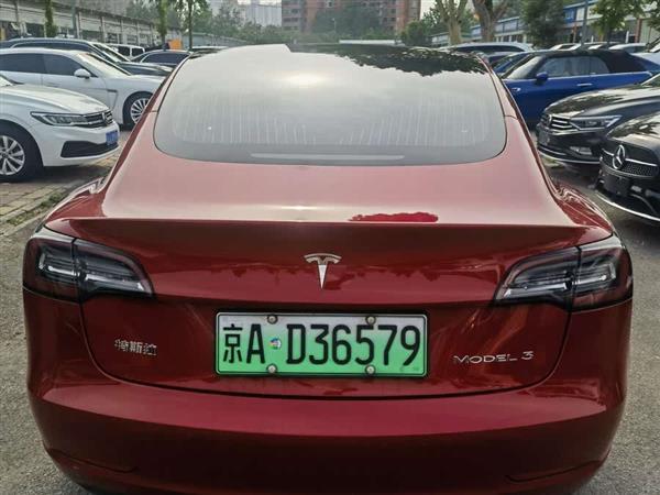 Model 3 2020款 标准续航后驱升级版