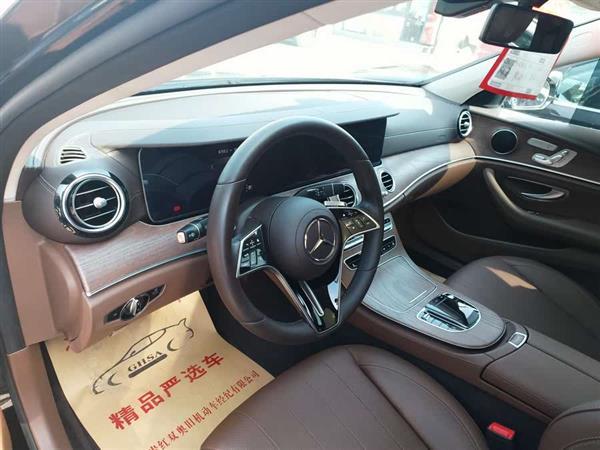 奔驰E级 2021款 E 300 L 时尚型