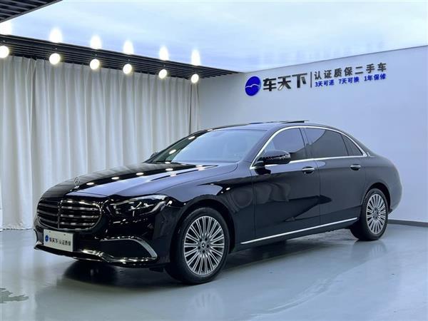 奔驰E级 2023款 E 300 L 豪华型