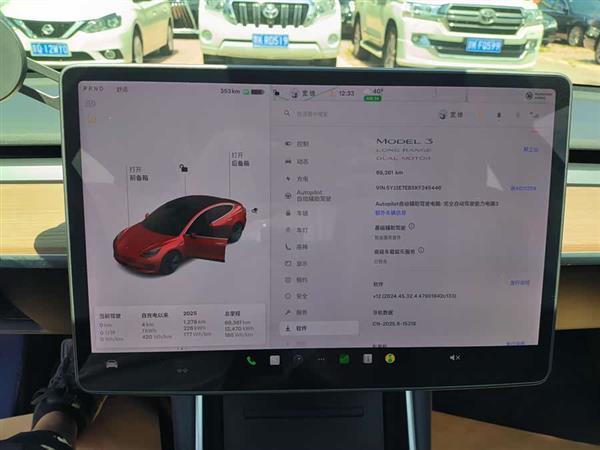 Model 3(进口) 2019款 长续航全轮驱动版