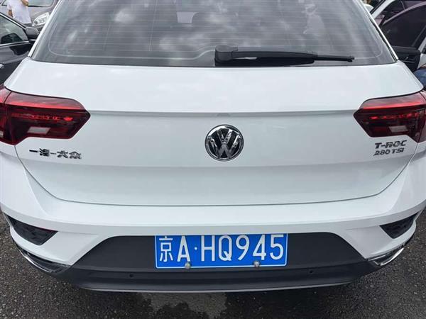 T-ROC探歌 2018款 280TSI DSG四驱豪华型 国V