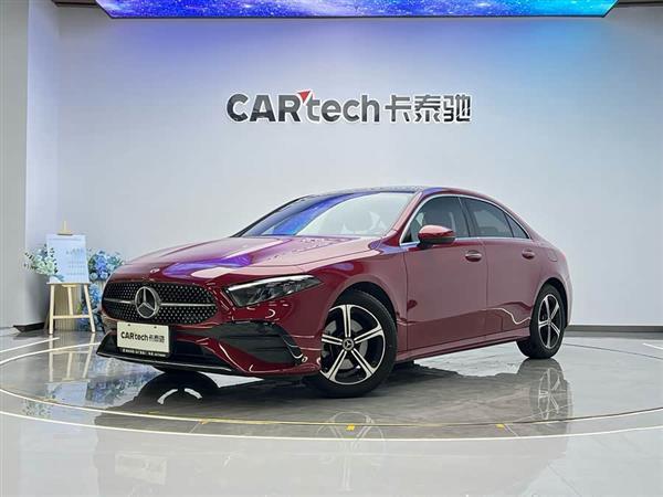 奔驰A级 2022款 A 200 L 运动轿车时尚型