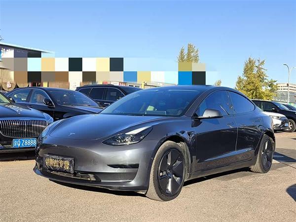 Model 3 2021款 改款 标准续航后驱升级版 3D1