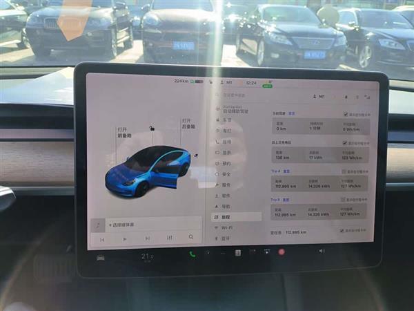 Model 3 2021款 标准续航后驱升级版