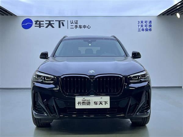 宝马X3 2023款 改款 xDrive30i 领先型 M曜夜套装