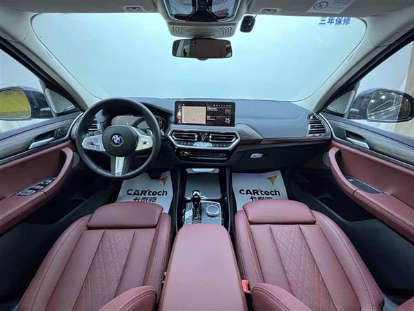 宝马X3 2023款 改款 xDrive30i 领先型 M曜夜套装