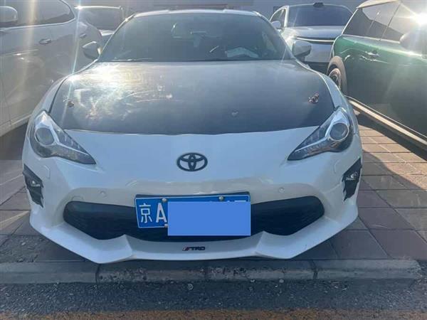 丰田86 2019款 2.0L 手动豪华版