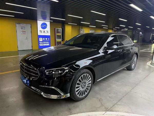 奔驰E级 2023款 改款 E 300 L 时尚型